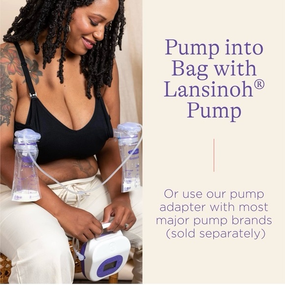Lansinoh—Breastmilk Storage Bags (5 Boxes, 50 Count Each) NEW - Picture 9 of 9